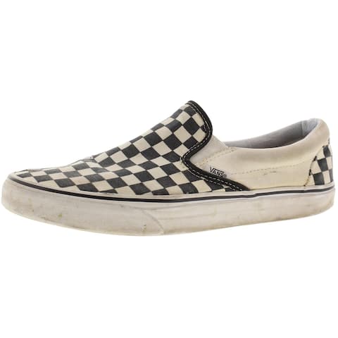 Vans Womens Classic Slip-On Skateboarding Shoes Suede