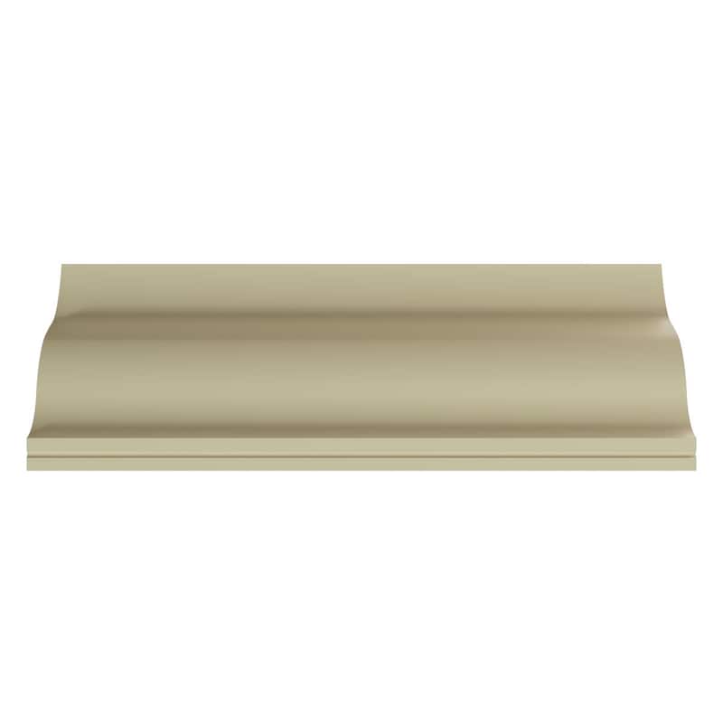 3 1/8"H x 3 1/8"P x 4 1/2"F x 96"L June Crown Moulding - 1-Pack