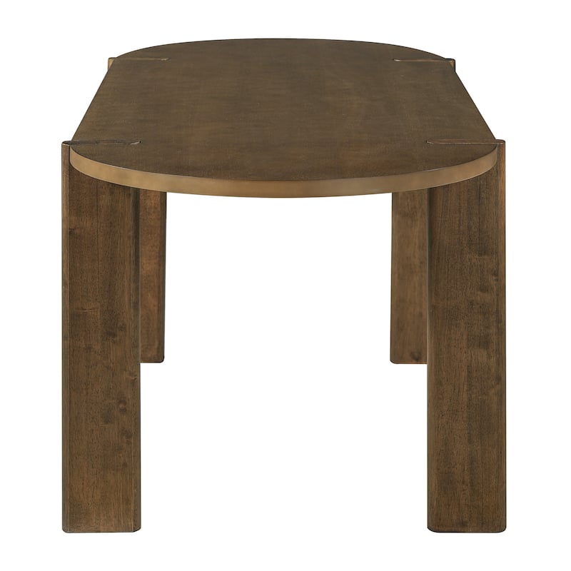 Christopher Knight Home - 7-Piece Rustic Farmhouse Dining Set with Solid Wood Oval Dining Table and Upholstered Chairs