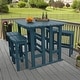 preview thumbnail 48 of 53, Lehigh 6-Piece Outdoor Balcony Set - Bar-height