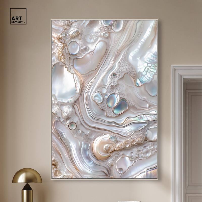 Fluid Preciousness II Canvas by Art Remedy