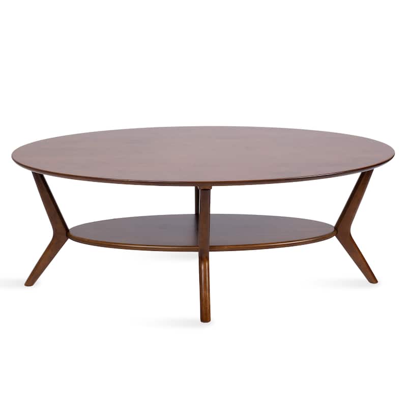 Kate and Laurel Nylah Oval Coffee Table