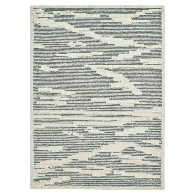HomeRoots Abstract Lodge Rectangle Area Rug