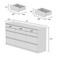 preview thumbnail 11 of 65, 63"W 9 Drawer Dresser Accent Dresser for Living Room Bedroom Chest