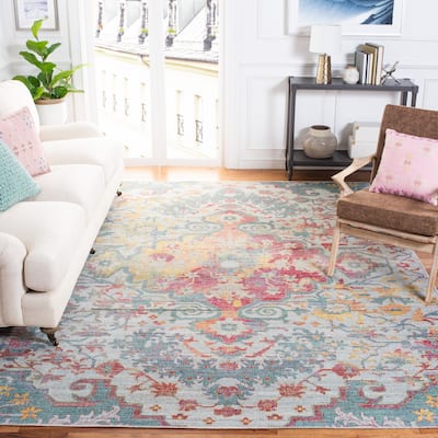SAFAVIEH Windsor Ezia Shabby Chic Oriental Polyester Rug