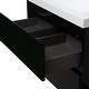 preview thumbnail 154 of 169, CASAINC Floating Bathroom Vanity with Resin Top Basin and Soft Closing Drawers