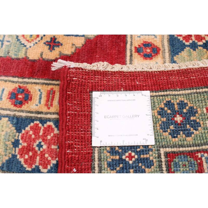 ECARPETGALLERY Hand-knotted Finest Ghazni Red Wool Rug - 7'9 x 10'1