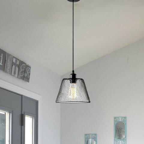 Vintage 7.8-inch pendant light with Mesh Shade - 7.8 x 7.8x 7.8H