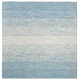 preview thumbnail 61 of 84, SAFAVIEH Handmade Flatweave Montauk Geert Cotton Rug 4' Square - Blue/Ivory - Square