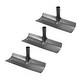 preview thumbnail 1 of 3, 15.7x5.3" Garden Rake Replacement, 3Pcs Patio Lawn Folding Grass Tool, Grey