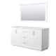 Option White / Satin Bronze Hardware
