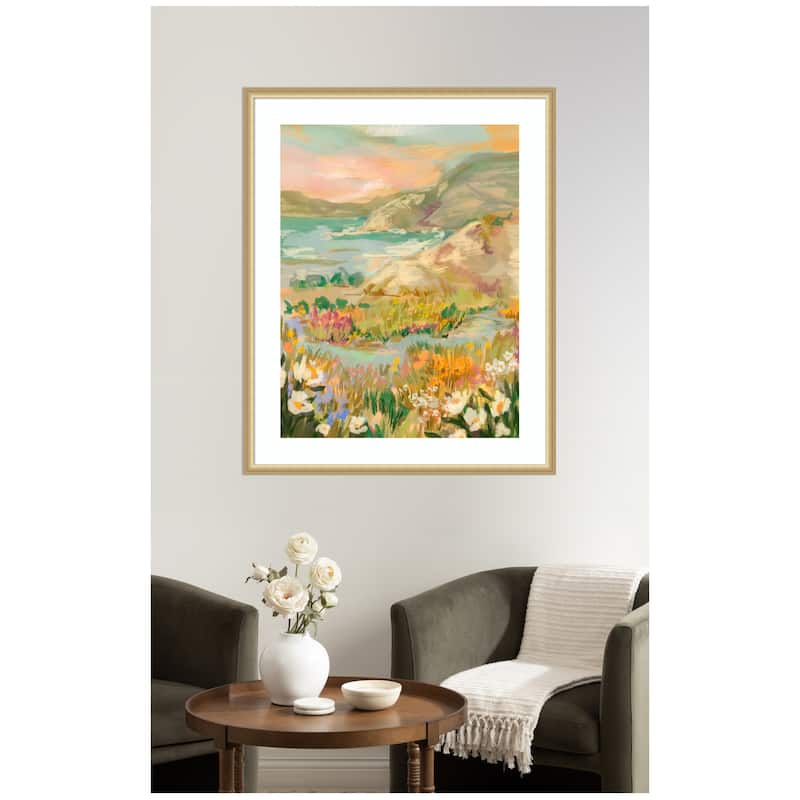 Kate and Laurel Framed Art Landscape 4 by Annie Quigley
