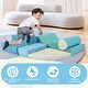 preview thumbnail 33 of 34, 6 in 1 Soft Climb and Crawl Foam Playset, Soft Play Kids Playground, Kids Crawling and Climbing Indoor Active Play Structure