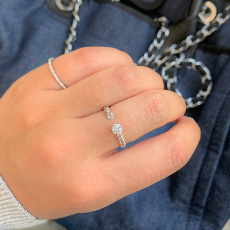 Joelle Collection Diamond Ring 1/10ct TDW 14K Gold