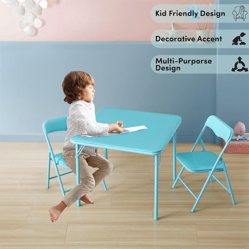 Heritage Kids 3 Piece Activity Table and Chair Set
