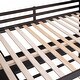 preview thumbnail 14 of 15, Full size Loft Bed with Drawers and Desk, Wooden Loft Bed with Shelves, Maximized Space, No Box Spring Required, Espresso