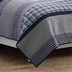 preview thumbnail 6 of 5, Nautica Adelson Cotton Reversible Navy Quilt