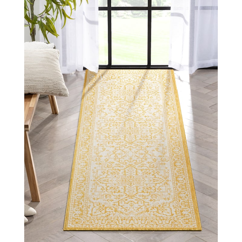 Well Woven Lia Celesine Persian Oriental Indoor Outdoor Area Rug