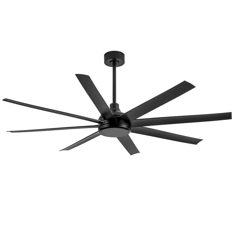 65-In Ceiling Fan with Remote Without Light(8-Blade)