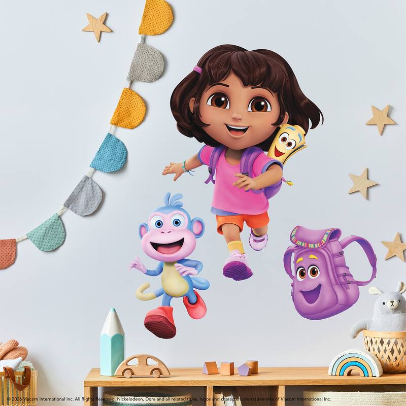 RoomMates Dora Peel and Stick Wall Decals