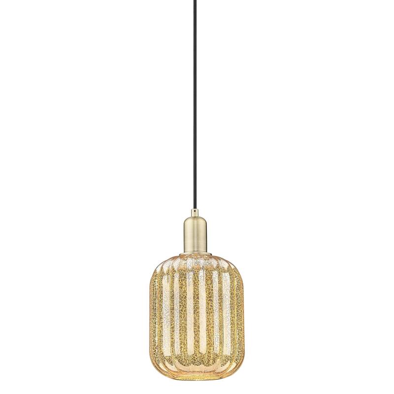Innovations Lighting 716-1P-13-7 Preston Pendant Preston 7" Wide Mini - Antique Brass / Mercury