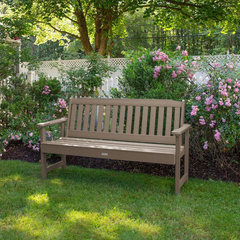 HIGHWOOD Lehigh 5-foot Eco-friendly Synthetic Wood Garden Bench