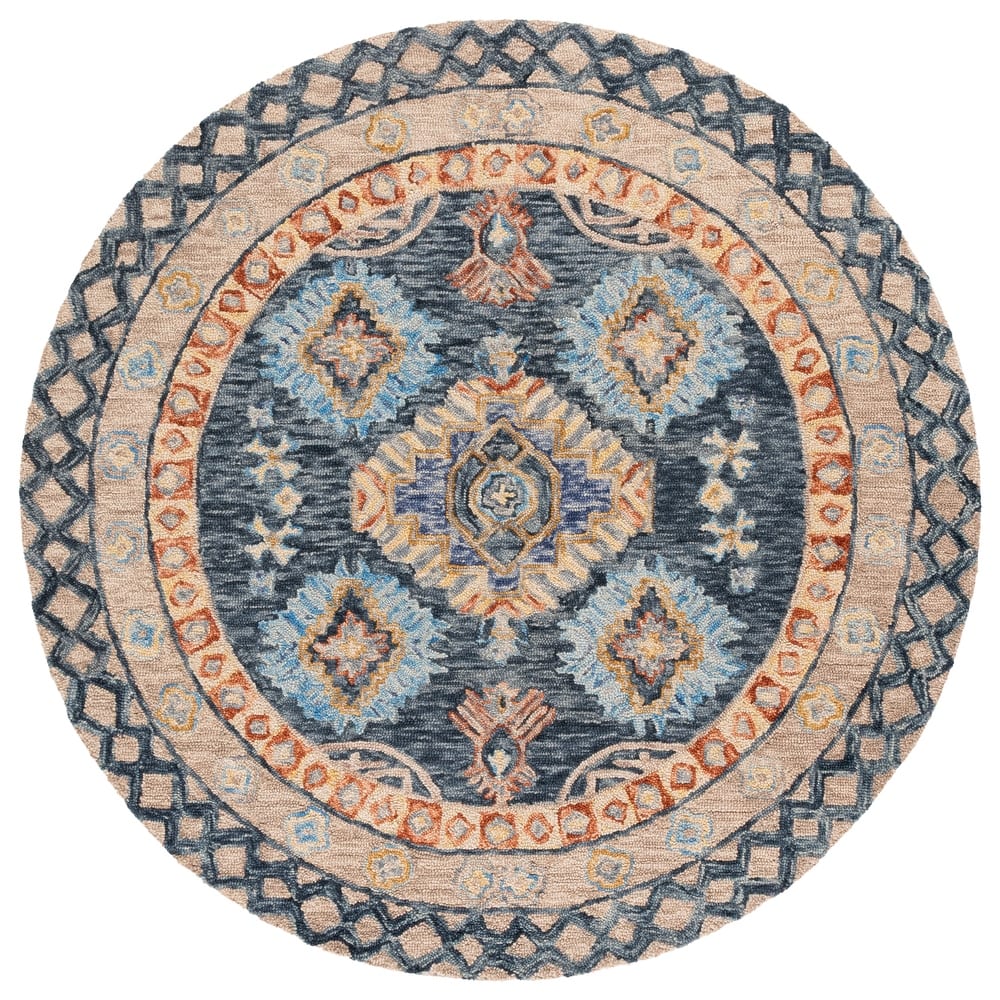 SAFAVIEH Handmade Aspen Magda Boho Wool Rug