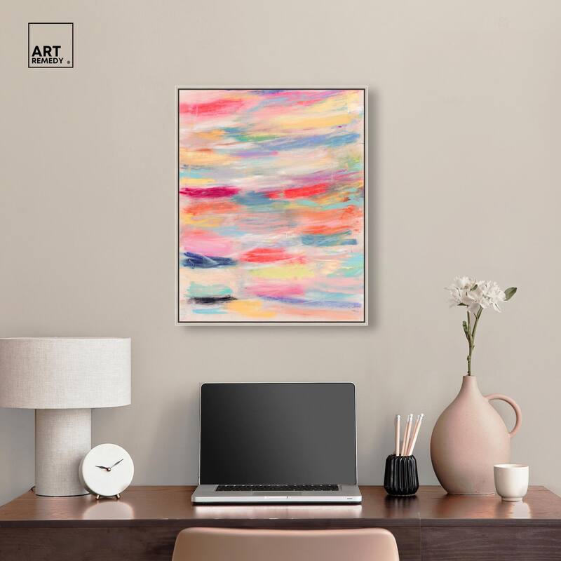 Color Play III Canvas by Art Remedy