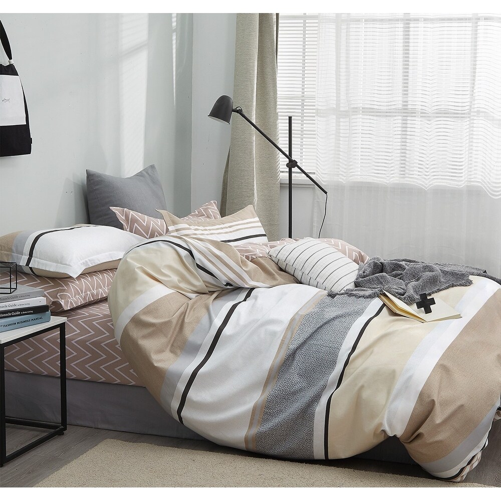 The comforter set is available in 12 understated colors to suit various tastes and bedroom designs. shop dailymail