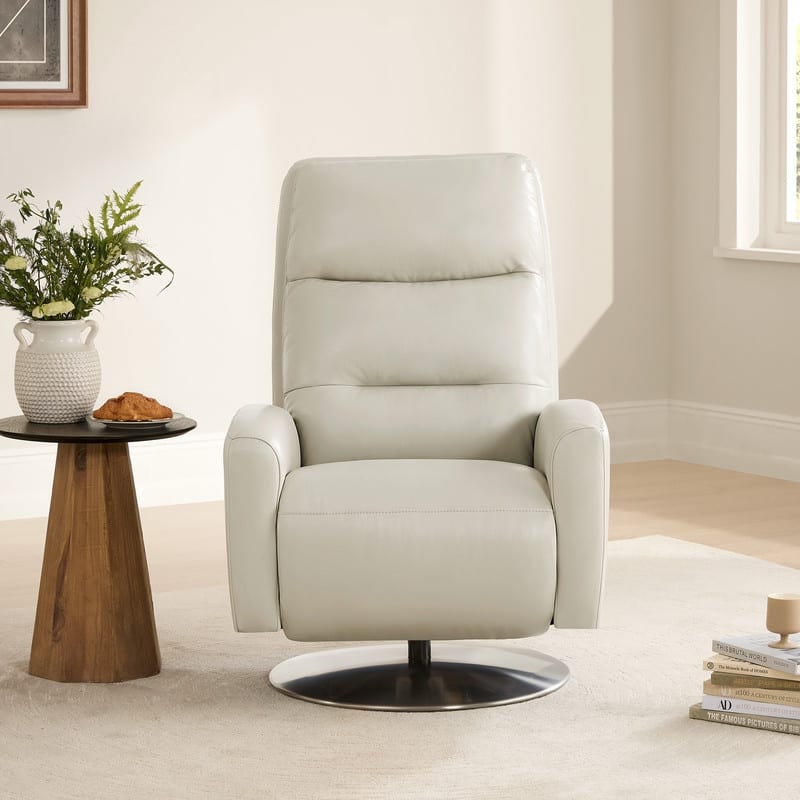 Mateo Dual Motor Power Swivel Recliner Lounge Chair