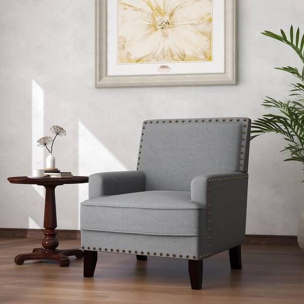 Arm Chair Nailheads Accent Chair Living Room Furniture Bed Bath