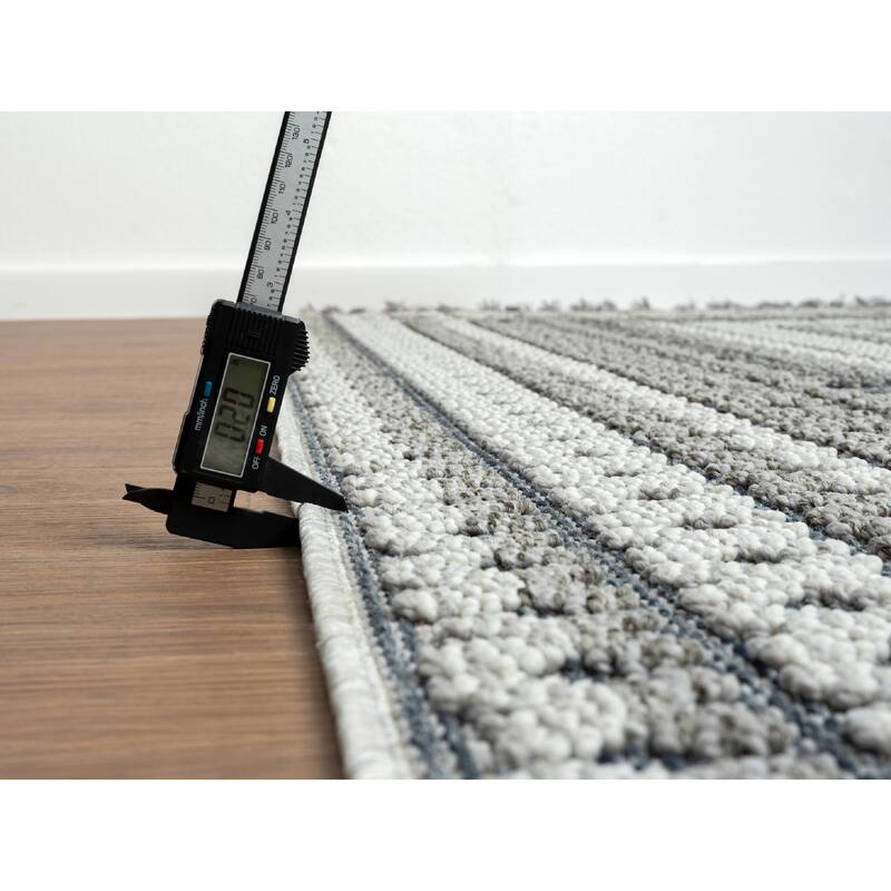 Enjoy Collection Grey Geometric Area Rug