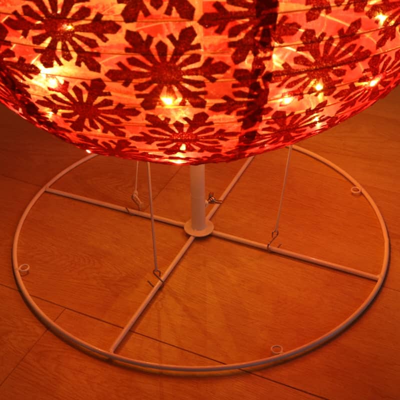 VEIKOUS 5 ft. LED Ornament Stack Christmas Holiday Decoration