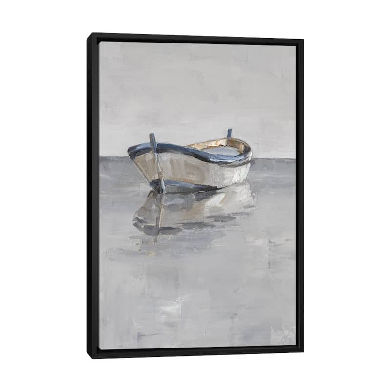 iCanvas "Boat on the Horizon II" by Ethan Harper Framed Canvas Print - Black - 48x32