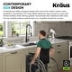 preview thumbnail 31 of 142, KRAUS Kore Workstation Undermount Stainless Steel Kitchen Sink
