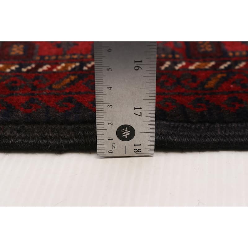 Teimani Navy Rug 3'11" x 6'7" - 3'11 x 6'7