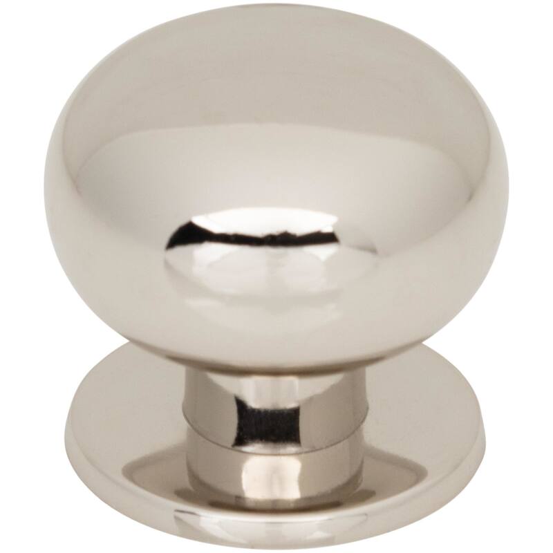 Top Knobs TK3330 Lambert 1-1/4" Mushroom Cabinet Knob from the - Polished Nickel