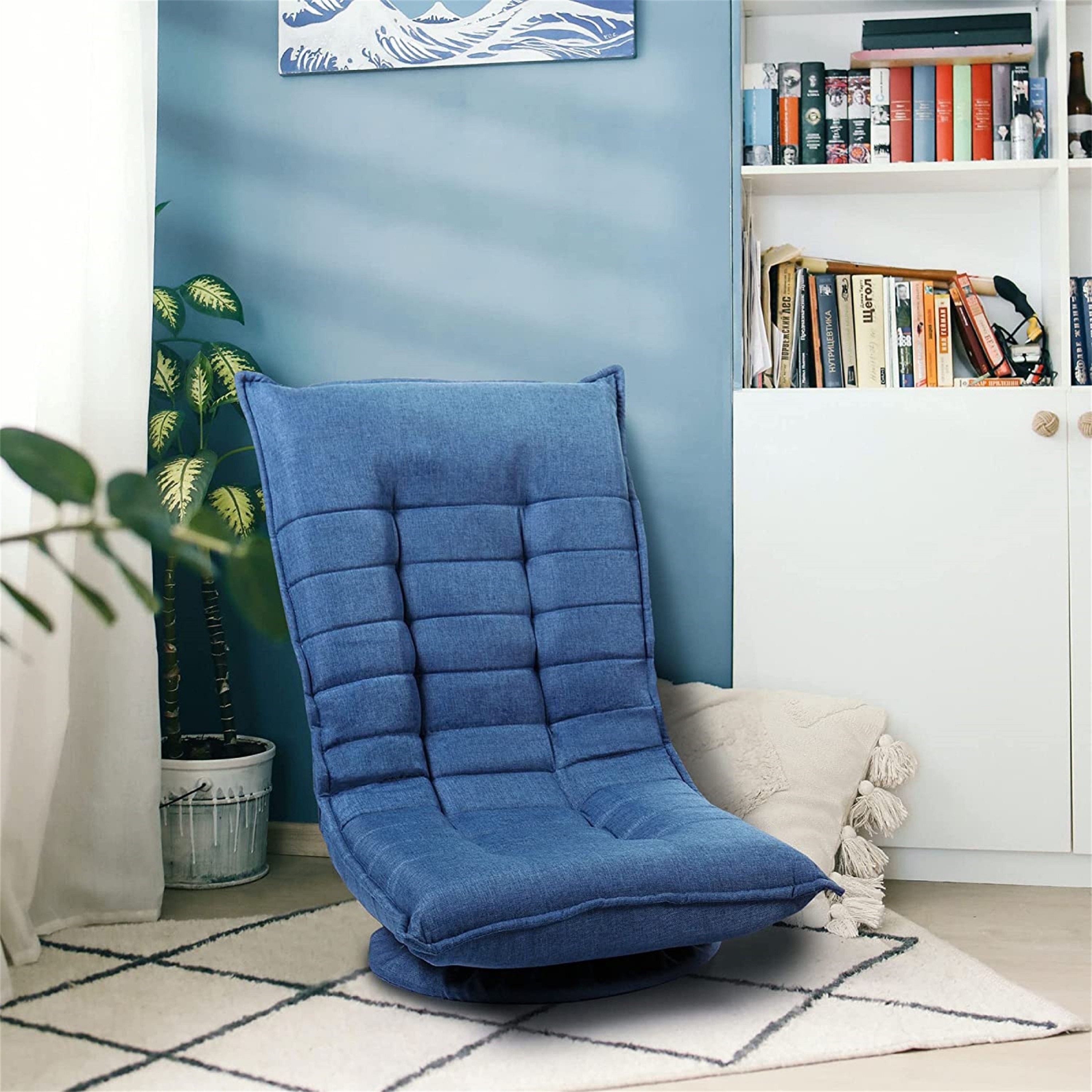 Giantex Floor Sofa Chair Video Gaming Chair With 14 Adjustable Position