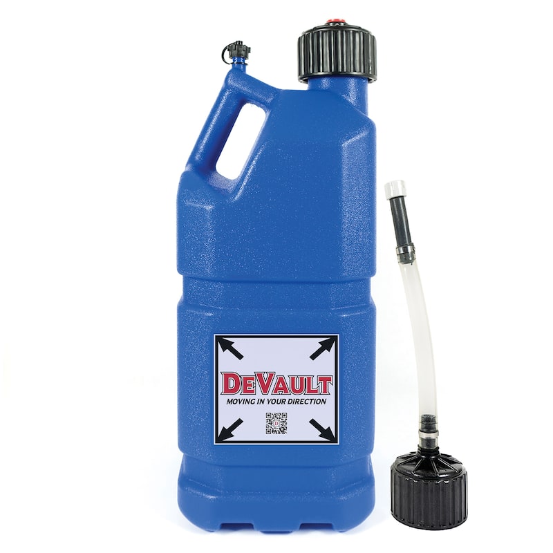 DeVault Enterprises - 5 Gallon Blue Industrial Strength Utility Jug