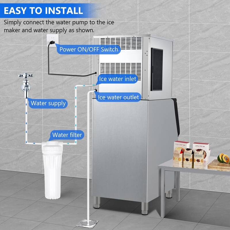 Touchscreen Ice Maker Machine
