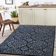 preview thumbnail 48 of 52, Gracewood Hollow Hopkinson Hand-tufted New Zealand Wool Area Rug 10' x 14' - Navy - Rectangle
