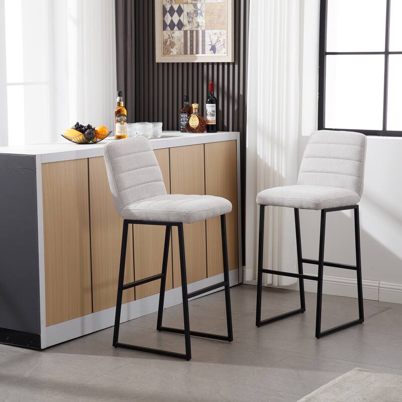 Bar Stools Upholstered Kitchen Breakfast Bar Stools Bed Bath & Beyond