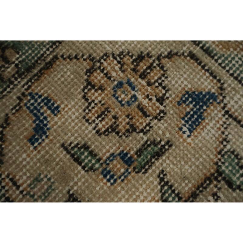 Hand Knotted Oriental 100% Wool Carpet Transitional Floral Oranges & Rust Anatolian Area Rug - 6' 10'' X 3' 8''