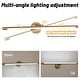 preview thumbnail 34 of 46, Modern Rotatable Bathroom Vanity Light LED Bath Bar