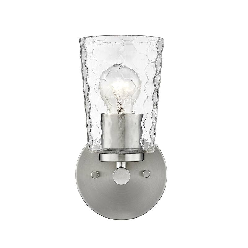 Millennium Lighting Ashli 1 Light Sconce with Clear Honeycomb Glass Shades