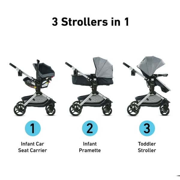 doona infant car seat stroller with latch base Doona Infant Car Seat & Stroller Combo, 2022, Nitro Black