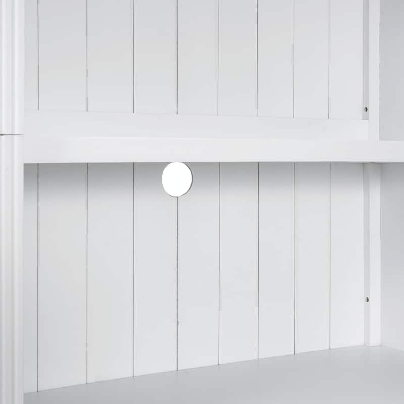 5-Tier Decor Bookshelves with Adjustable Shelves
