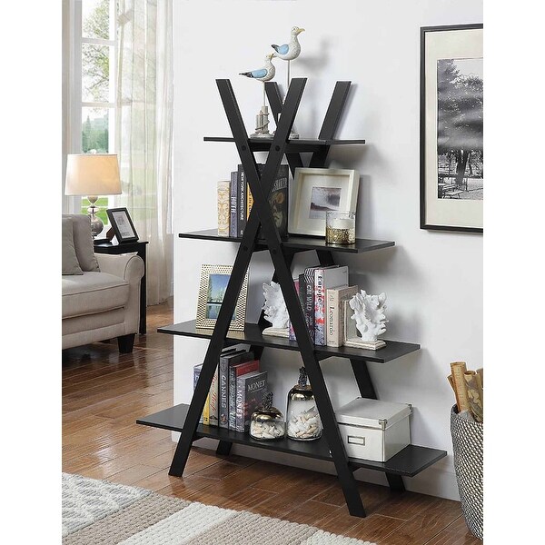 Convenience Concepts Oxford A Frame Bookshelf On Sale Bed Bath