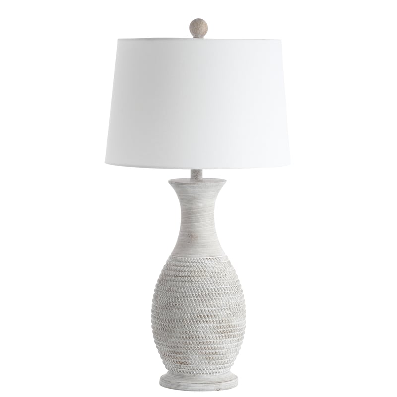 SAFAVIEH Lighting Bentlee Grey 30-inch LED Table Lamp (Set of 2) - 15"W x 15"D x 30"H