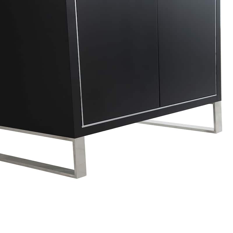 Fine Fixtures Opulence Collection Bathroom Vanity with White Ceramic Sink